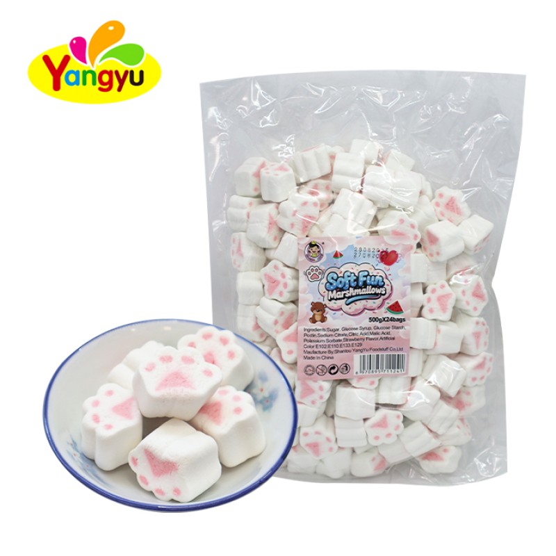 Cotton Candy Manufacturer - Bulk Fruity Cartoon Cat Paw