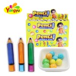 Pencil Bubble Gum Factory - Watermelon Shaped Fruity Flavor