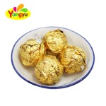 Peanut Chocolate Manufacturer - Golden Spherical Gift Box