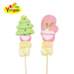 Marshmallow Lollipops Manufacturer - Cartoon Christmas Fruity Gifts