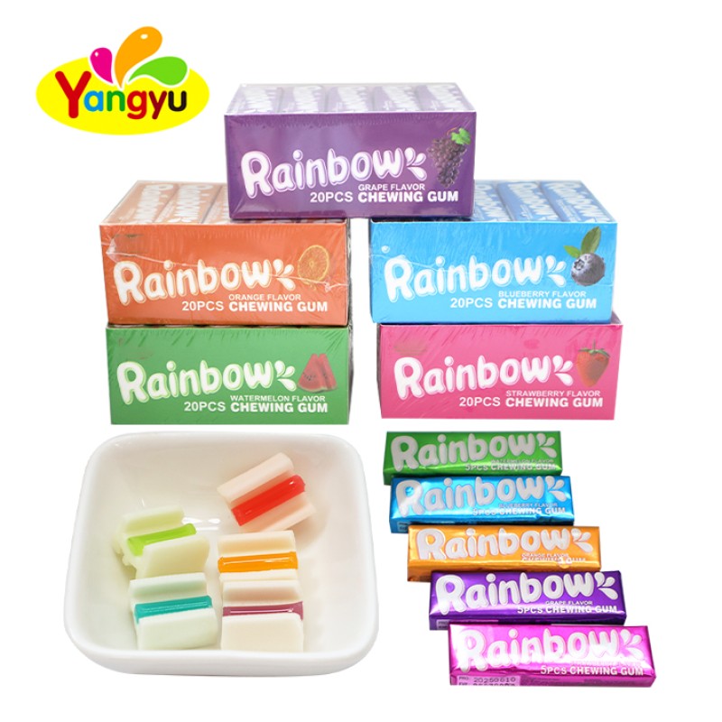 Chewing Gum Manufacturer - Various Fruit Flavors Customizable