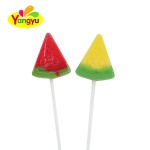 Watermelon Lollipop Factory - Yellow Red Shaped Halal Certified