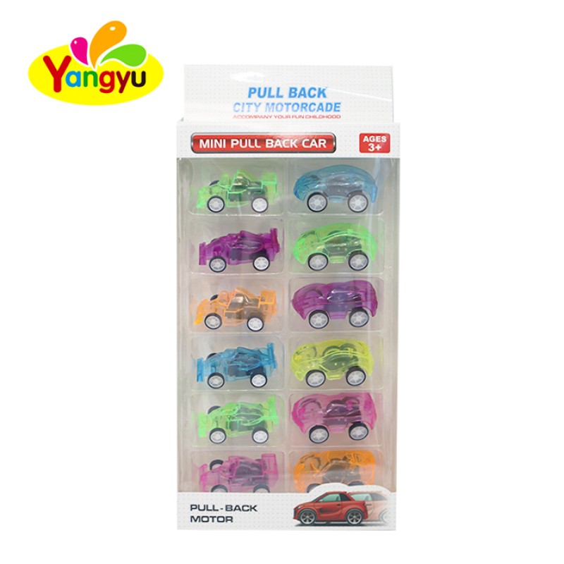 Pullback Car Toy Factory - Mini Colorful Animal Theme for Kids