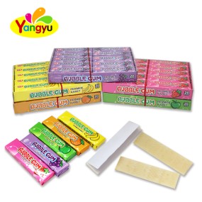 Bubble Chewing-Gum Manufacturer - New Product Fruit Flavored Halal