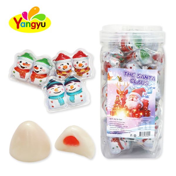Soft Candy Factory - Snowman Shape Ice Cream Gummy
