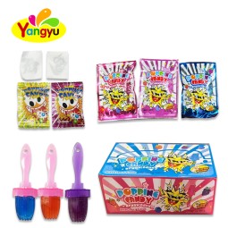 Brush Candy Manufacturer - Hard with Tattoo Popping Candy