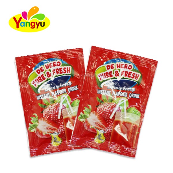 Instant Powder Drink Factory - Strawberry Flavor Fruit Drink