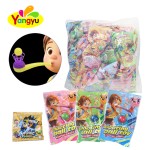 Plastic Toy Gun Supplier - Children with Bubble Gum Tattoo