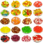Heart Ball Gummy Factory - Halal Assorted Fruit Soft Sour Sweet