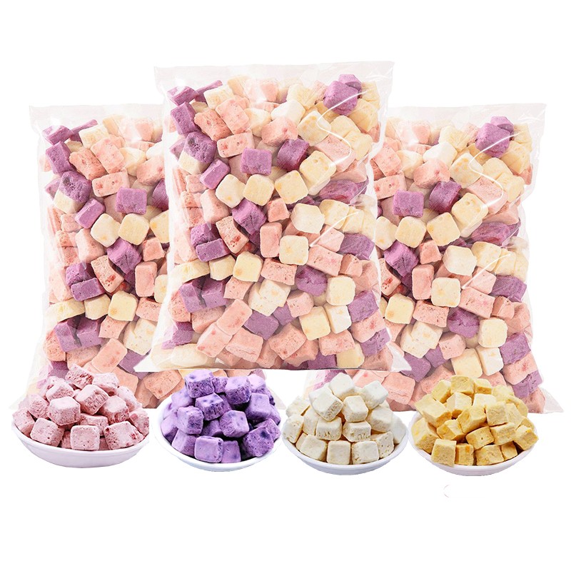 Yogurt Cubes Supplier - Halal Freeze Dried Low-Fat Crispy Sweet
