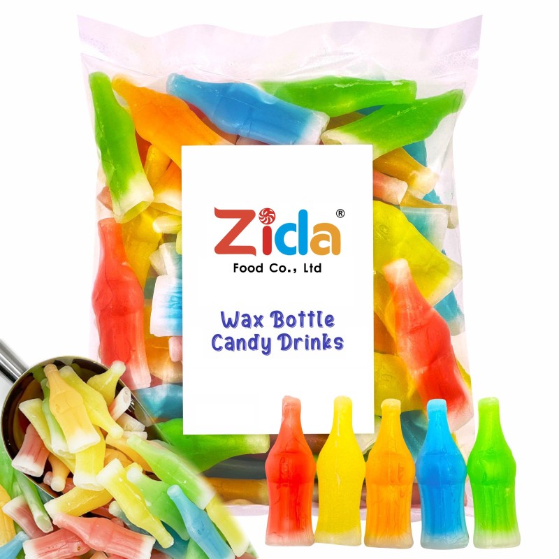 Wax Bottle Candy Supplier - Liquid Fruit Jam Sweet Halal Certified