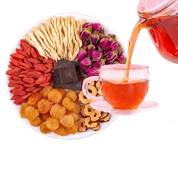 Wellness Tea Manufacturer - Longan Red Date Ginger Goji Bag