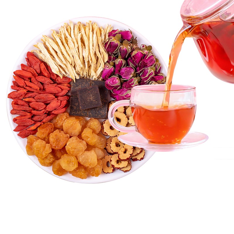Wellness Tea Manufacturer - Longan Red Date Ginger Goji Bag