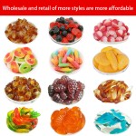 Heart Ball Gummy Factory - Halal Assorted Fruit Soft Sour Sweet