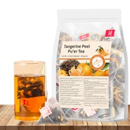 Pu Er Tea Supplier - Dried Tangerine 40-Bag Herbal Supplement