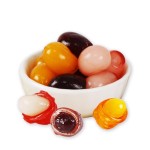 3D Gummy Candy Manufacturer - Fruit Shape Peelable Soft Jelly Bonbons