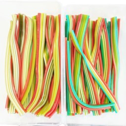 Sour Strips Gummy Supplier - Customizable Mixed Fruit Oil Coated