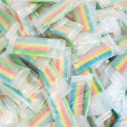 Sour Strips Gummy Candy Factory - Customizable Halal Rainbow Chewy