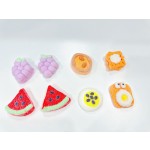 Gummy Candy Supplier - Watermelon Grape Pastry Shape Fruity