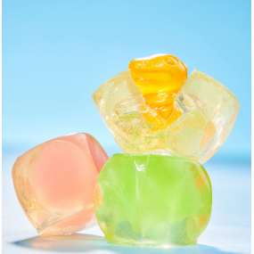 Peeling Cube Gummy Factory - Mixed Fruit Flavor Animal Inside