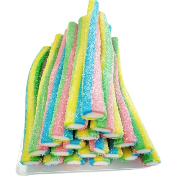Licorice Strip Candy Supplier - Halal Fruity Sugar Coated Canned
