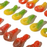 Gummy Candy Supplier - Assorted Bulk Retro Multi Color Worm