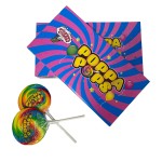 Lollipop Supplier - 85g Rainbow Swirl Flat Giant Candy
