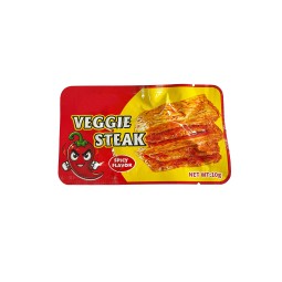 Soy Protein Snack Factory - Vegetarian Steak Spicy Flavor Halal