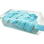 Sour Belt Gummies Manufacturer - Colorful Rainbow Halal Plastic Box