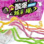 Jelly-Rope Candy Factory - OEM Super Sour Belt Gummy Bag