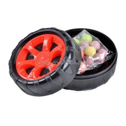 Hard Candy Manufacturer - Assorted Fruit Car Wheel Shape