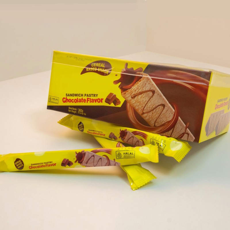 Chocolate Cookie Manufacturer - Milk Flavor Wafers Halal Kids