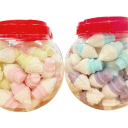 Gummy Candy Factory - 3D Ice Cream Ball Strawberry Shape