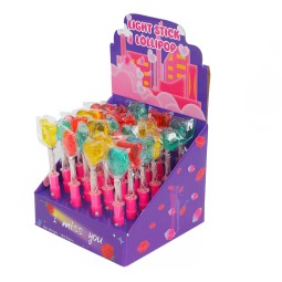 Lollipop Manufacturer - Love Lips Shape LED Light up Toy