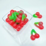 Gummy Candy Manufacturer - Cherry Shape Real Flavor Soft Chewy