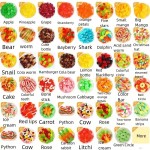 Gummy Candy Supplier - Colorful Assorted Fruit Bulk Christmas