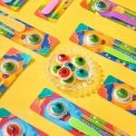 Halloween Gummy Candy Manufacturer - Cute Eyeball Lip Shape