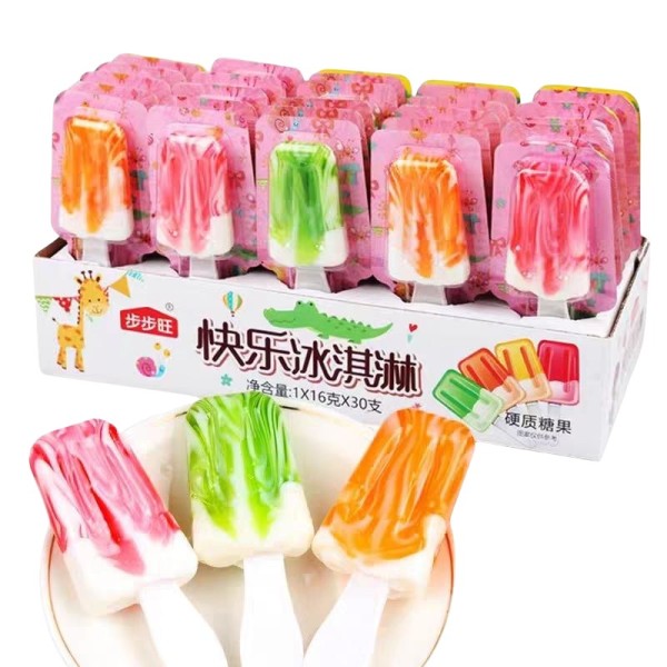 ABC Lollipop Supplier - Alphabet Letters Mixed Color Hard