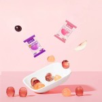 Peeling Jelly Candy Factory - 75g Peach Grape Lichi Chewy