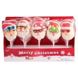Marshmallow Candy Manufacturer - Christmas Cartoon Design for Children
