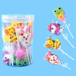Crystal Lollipop Factory - Rose Shape Sweet Tart Fruit Flavors