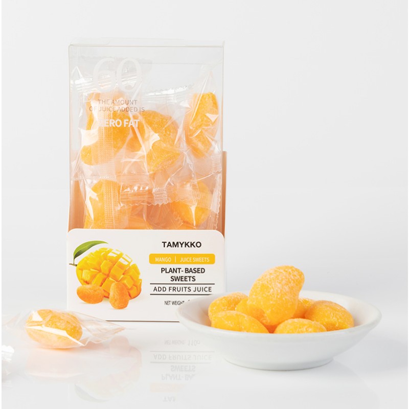 Jelly Gummy Candy Supplier - Mango Shaped Juice Soft Candy