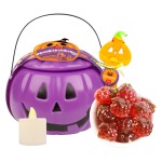 Halloween Candy Supplier - Large Pumpkin Jar 99% Juice