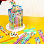 Flight Toy Candy Supplier - Plastic Bamboo Dragonfly Rotational