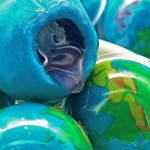 Planet Gummy Candy Factory - Blue Earth Fruity Liquid Center