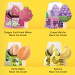 Ice Cream Manufacturer - 3D Shapes Pear Dragon Fruit Flavors