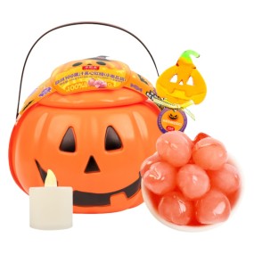 Halloween Candy Supplier - Large Pumpkin Jar 99% Juice