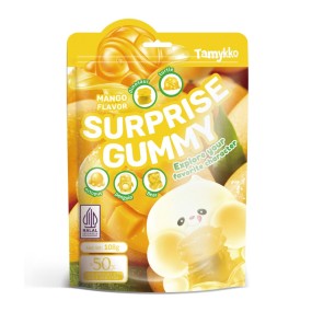 Peelable Gummy Candy Manufacturer - 4D Surprise 50% Fruit Juice