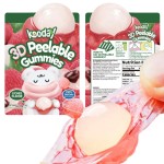Peeling Jelly Candy Factory - 75g Peach Grape Lichi Chewy