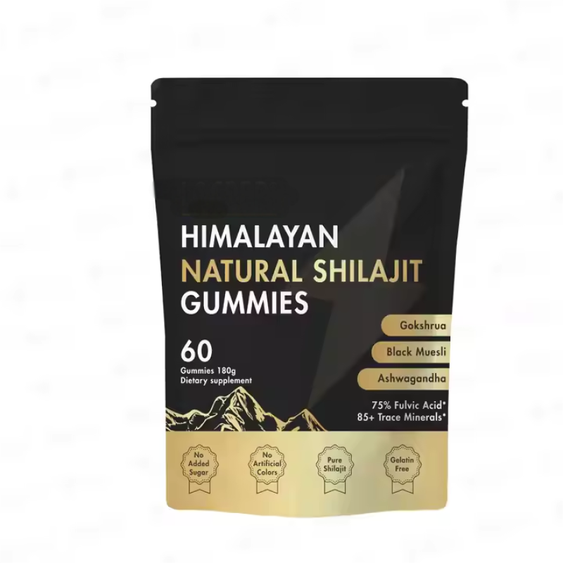 Shilajit Gummies Pure Himalayan Shilajit Gold Gummies Gold Shilajit Gummy Candy Ready to Ship